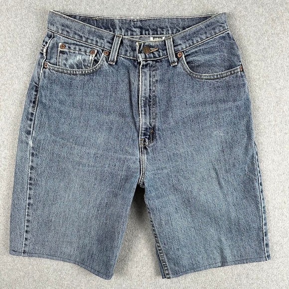 Levi's Pants - Vintage Levis Medium Shorts High Rise Denim Wash Jorts Made in USA 90s